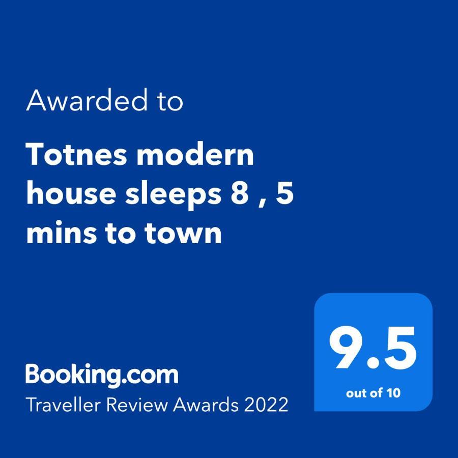 Totnes Modern House Sleeps 8 , 5 Mins To Town 토트네스 외부 사진